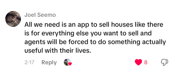 Instagram comment