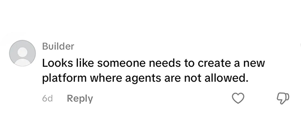 Instagram comment