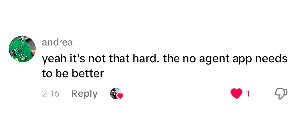Instagram comment