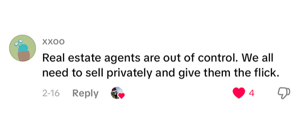 Instagram comment